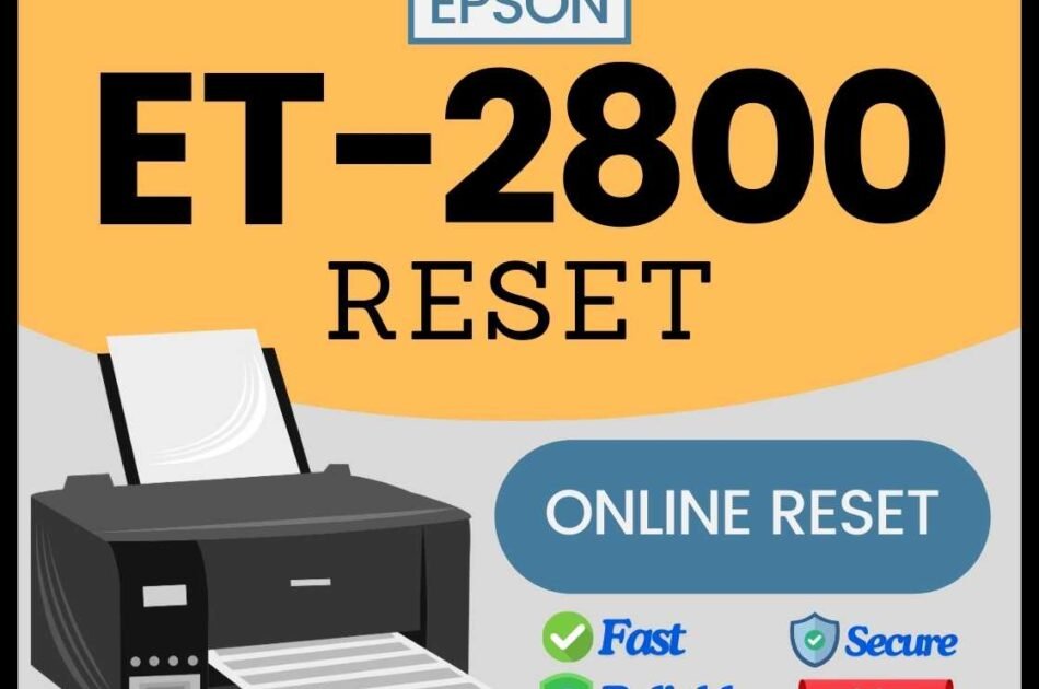 ET-2800 ONLINE RESET