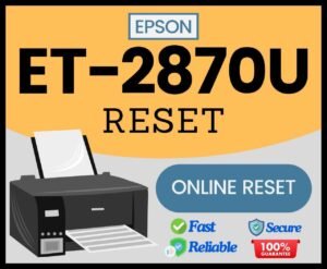 ET-2870U ONLINE RESET