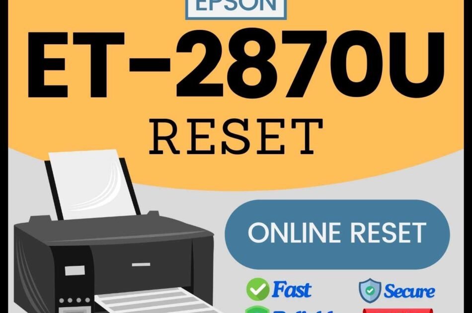 ET-2870U ONLINE RESET