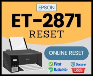 ET-2871 ONLINE RESET