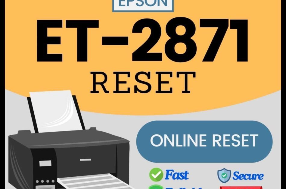 ET-2871 ONLINE RESET