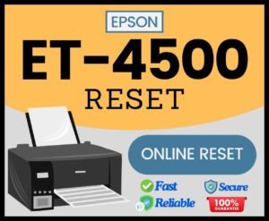 ET-4500 ONLINE RESET