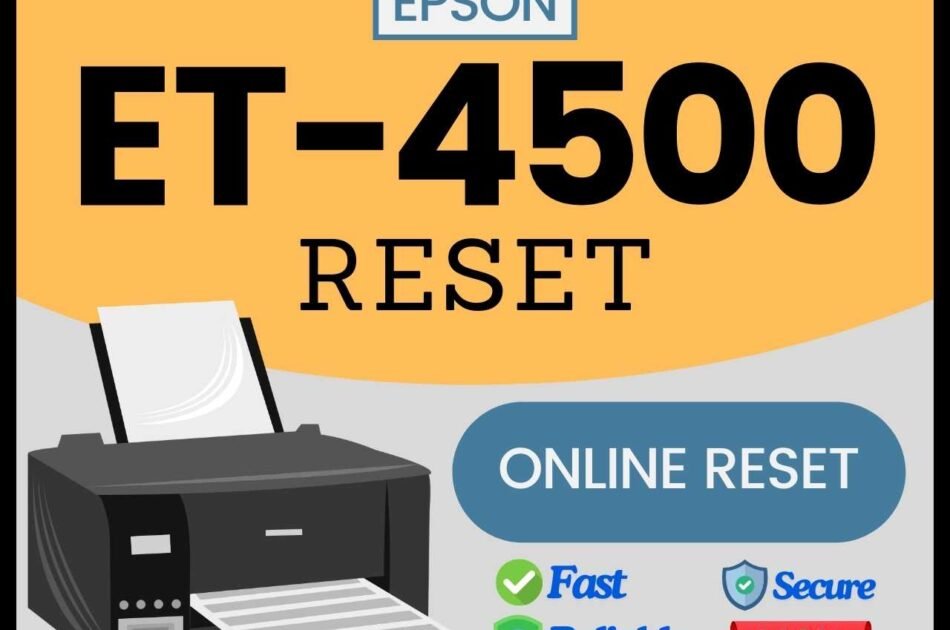 ET-4500 ONLINE RESET