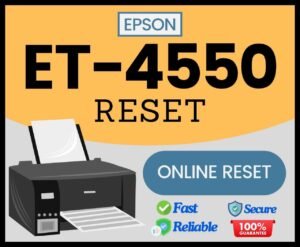 ET-4550 ONLINE RESET