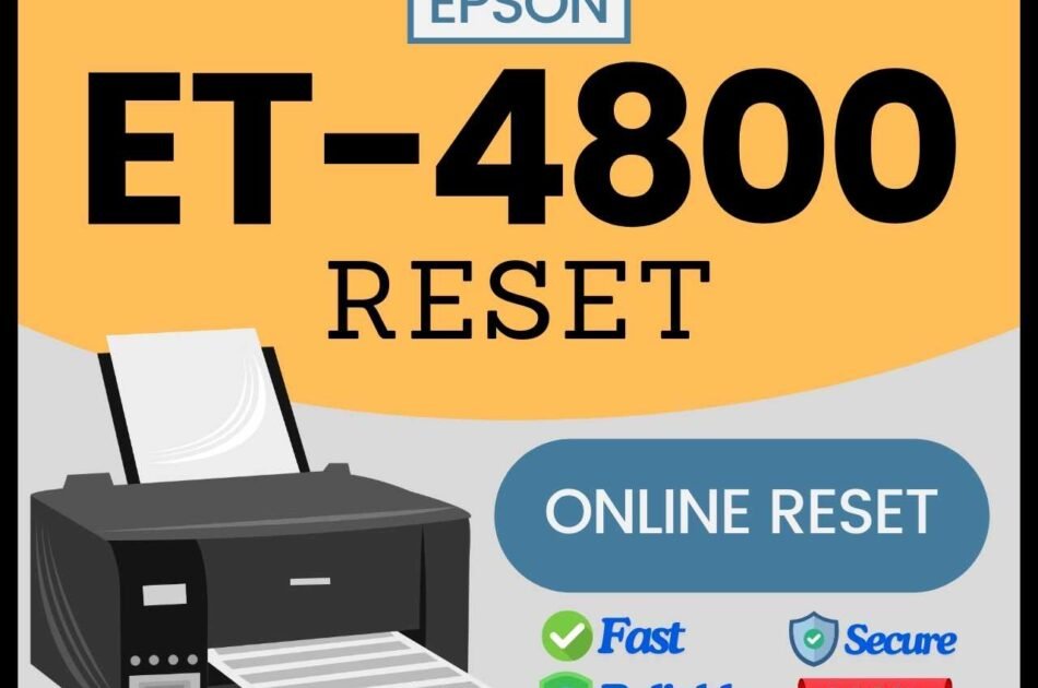 ET-4800 ONLINE RESET