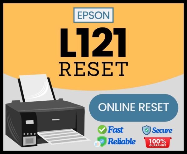 Epson L121 reset