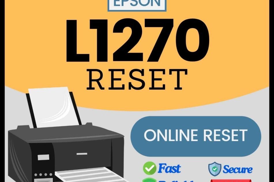 Epson L1270 reset