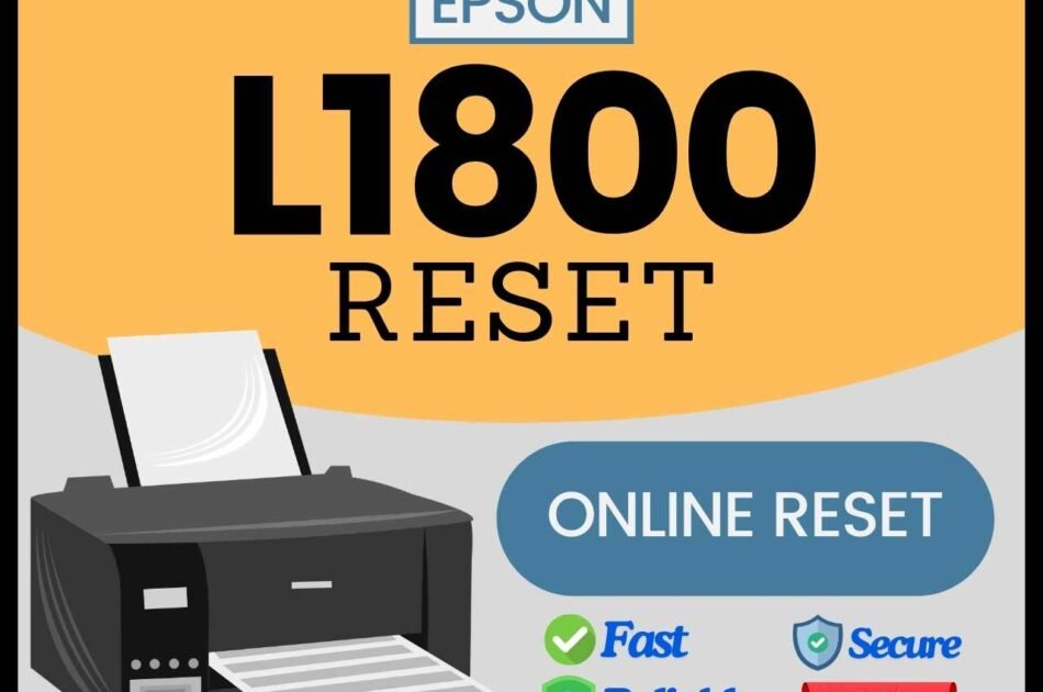 Epson L1800 reset