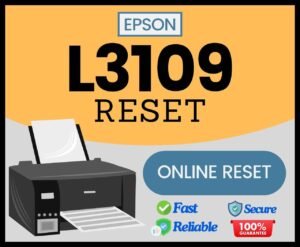 Epson L3109 reset