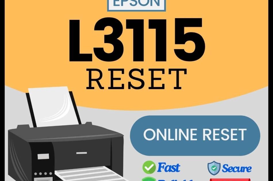 Epson L3115 reset