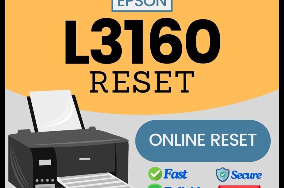 Epson L3160 reset