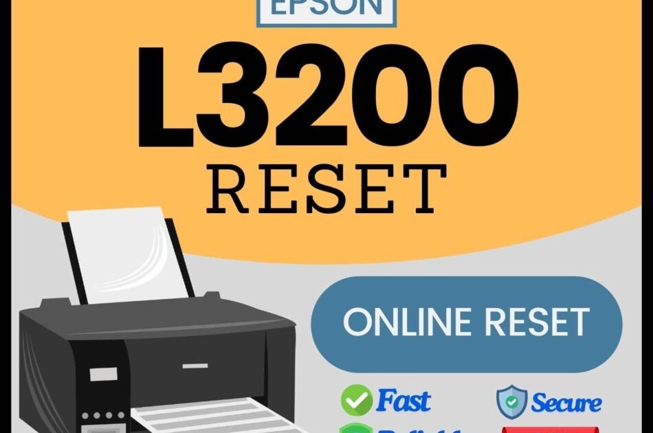 Epson L3200 reset