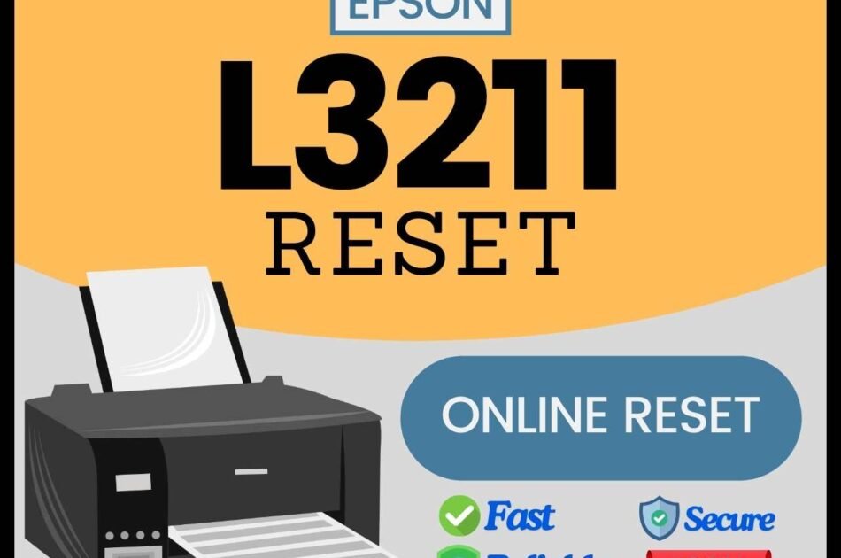 Epson L3211 reset