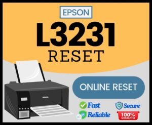 Epson L3231 reset