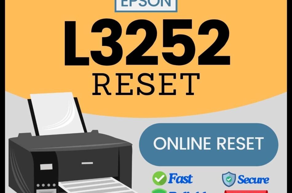 Epson L3252 reset