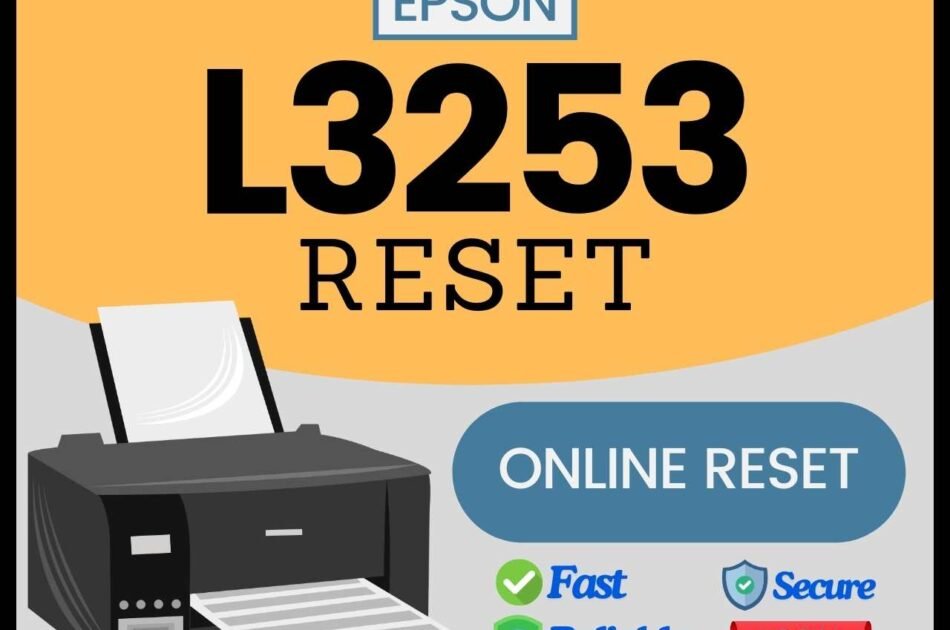 Epson L3253 reset