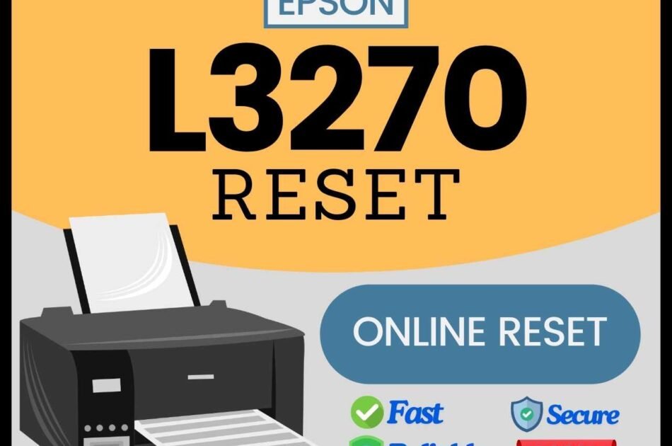 Epson L3270 reset