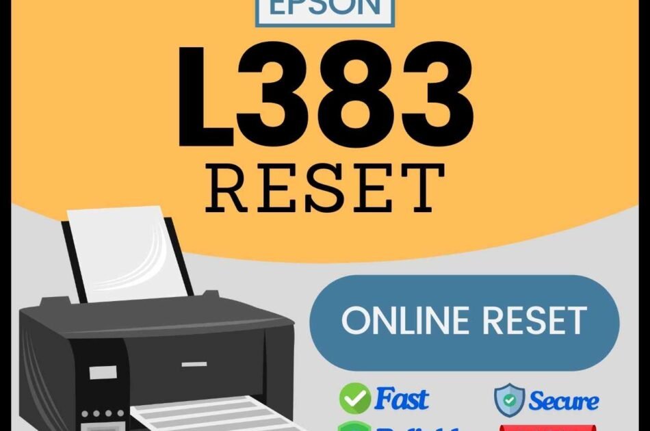 Epson L383 reset