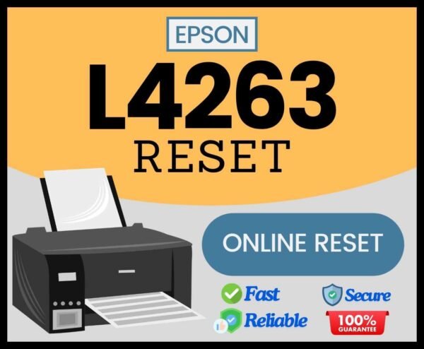 Epson L4263 reset