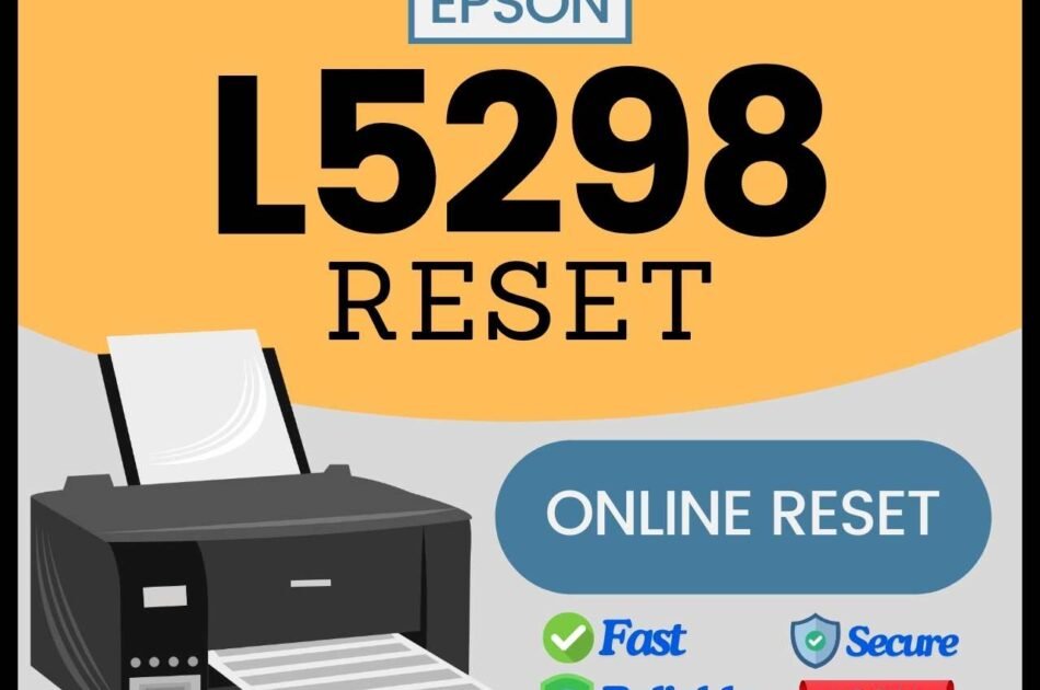 Epson L5298 reset