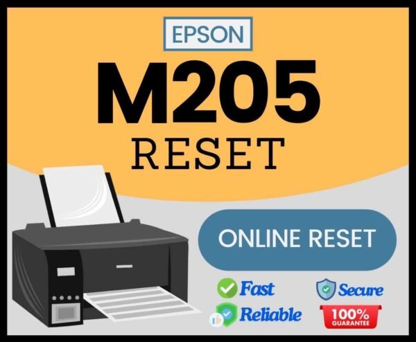 Epson M205 reset