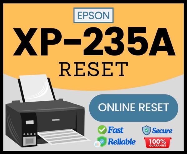 Epson XP-235A RESET