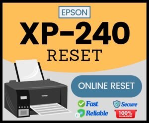 Epson XP-240 RESET