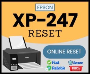 Epson XP-247 RESET