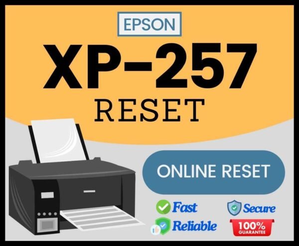 Epson XP-257 RESET