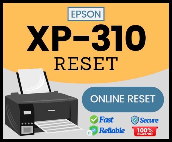 Epson XP-310 RESET