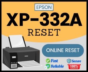 Epson XP-332A RESET