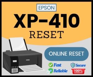 Epson XP-410 RESET