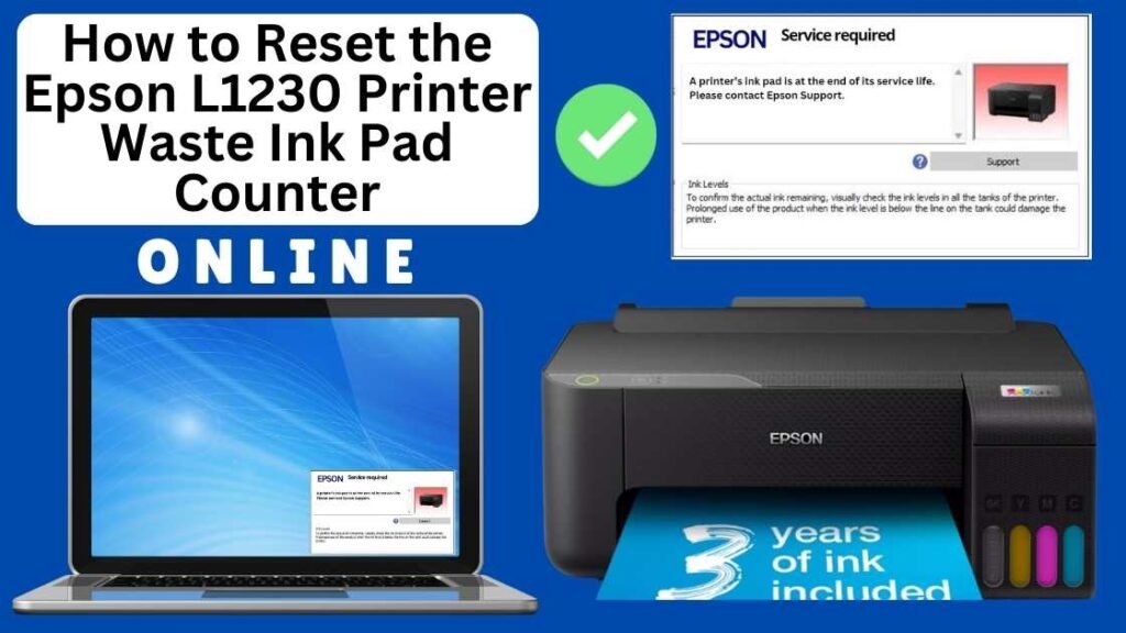 HOW TO RESET EPSON L1230 PRINTER