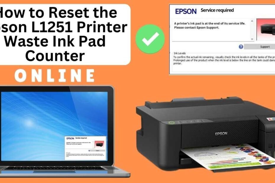 HOW TO RESET EPSON L1251 PRINTER