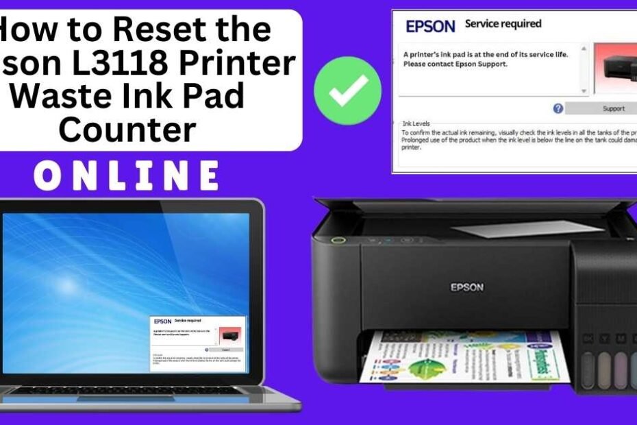 HOW TO RESET EPSON L3118 PRINTER