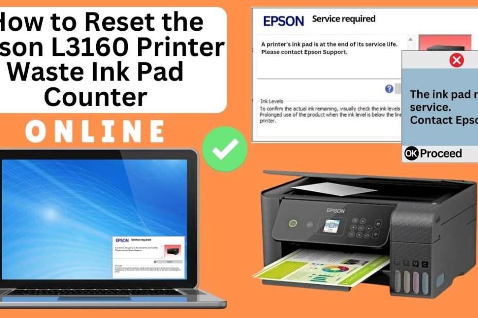 HOW TO RESET EPSON L3160 PRINTER