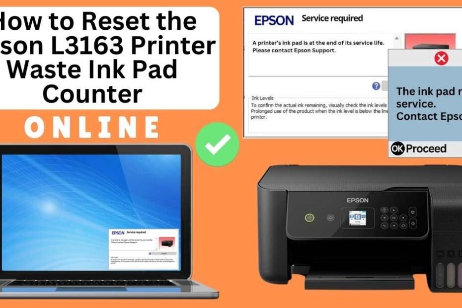 HOW TO RESET EPSON L3163 PRINTER