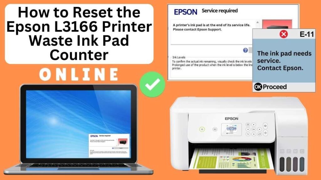 HOW TO RESET EPSON L3166 PRINTER