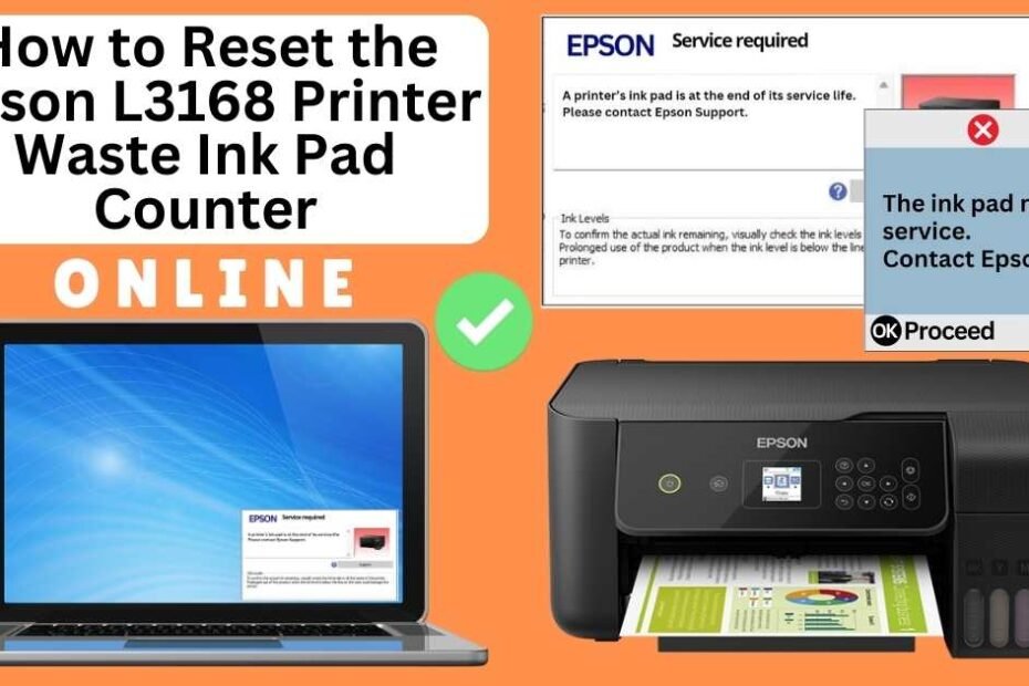 HOW TO RESET EPSON L3168 PRINTER