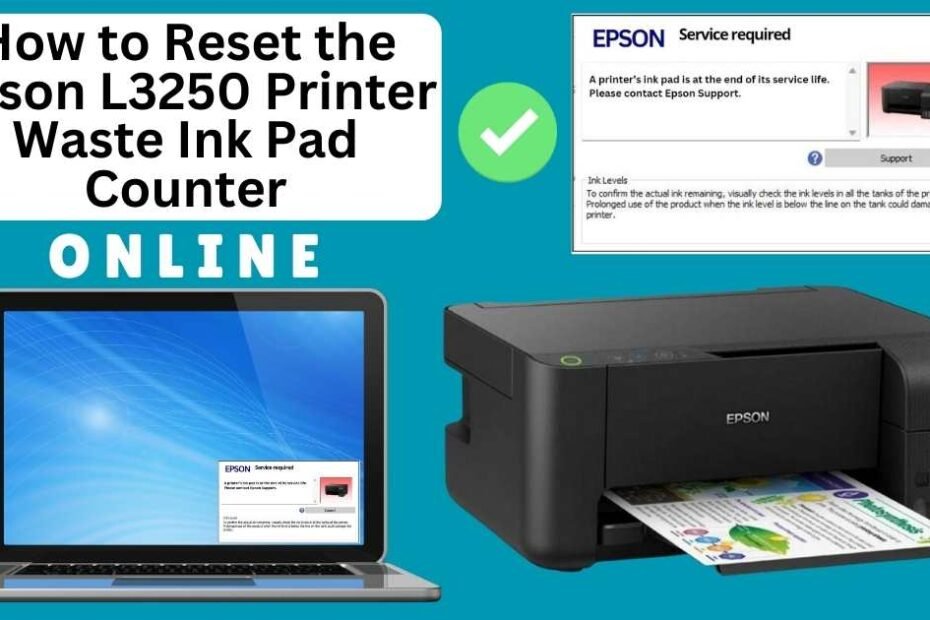 HOW TO RESET EPSON L3250 PRINTER