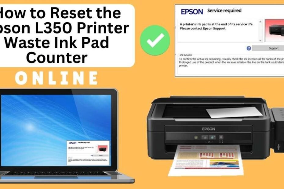 HOW TO RESET EPSON L350 PRINTER