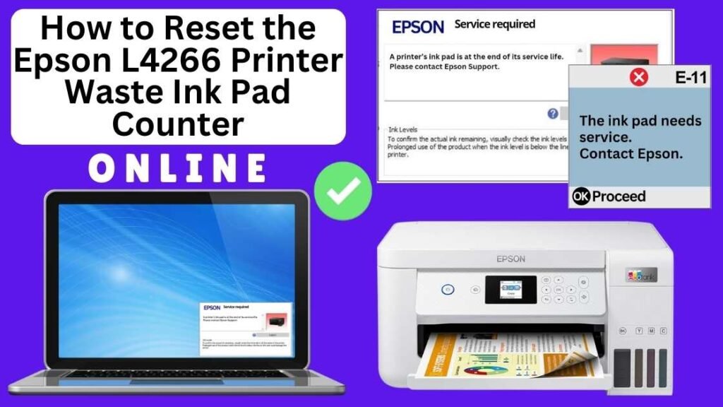 HOW TO RESET EPSON L4266 PRINTER