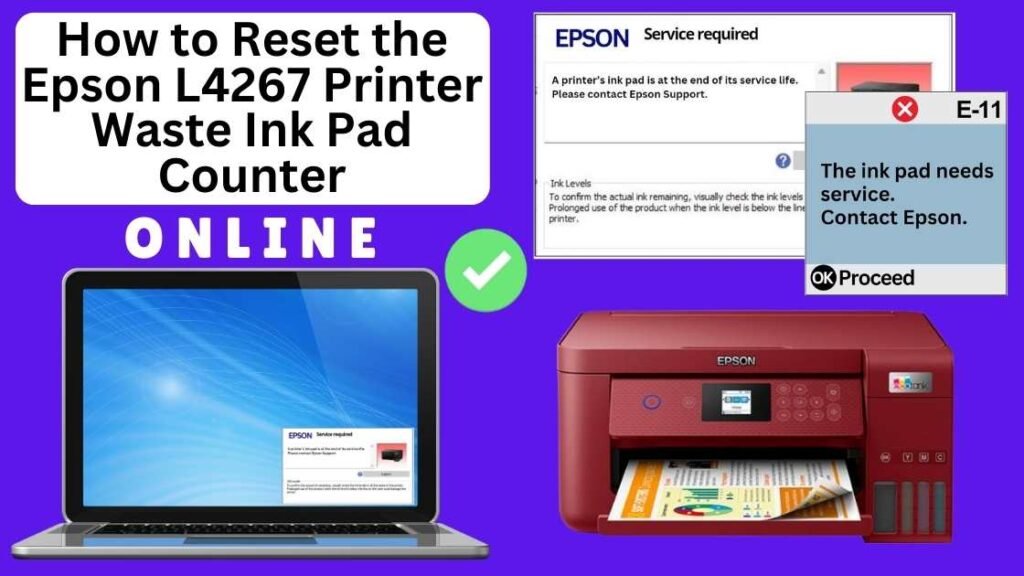 HOW TO RESET EPSON L4267 PRINTER