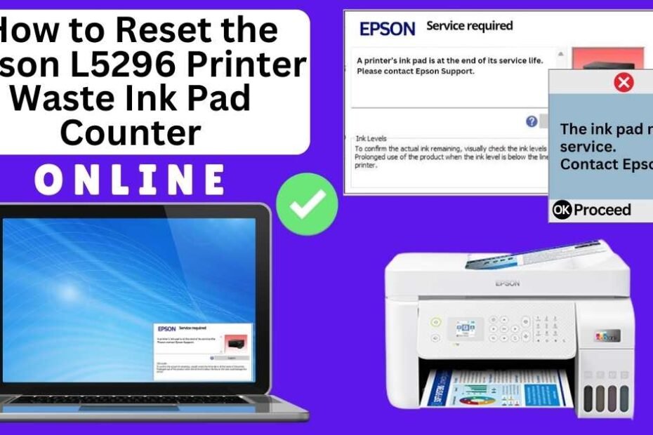 HOW TO RESET EPSON L5296 PRINTER