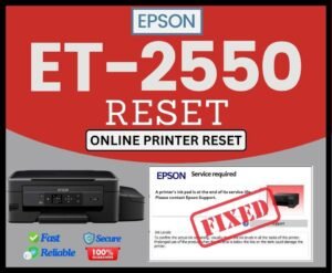 Epson Reset ET-2550