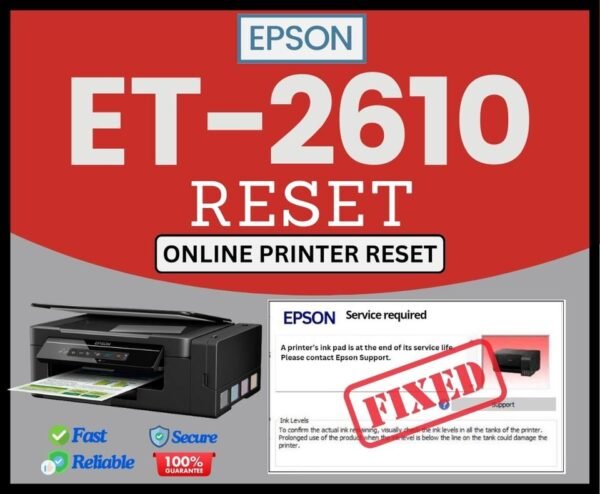 Epson Reset ET-2610