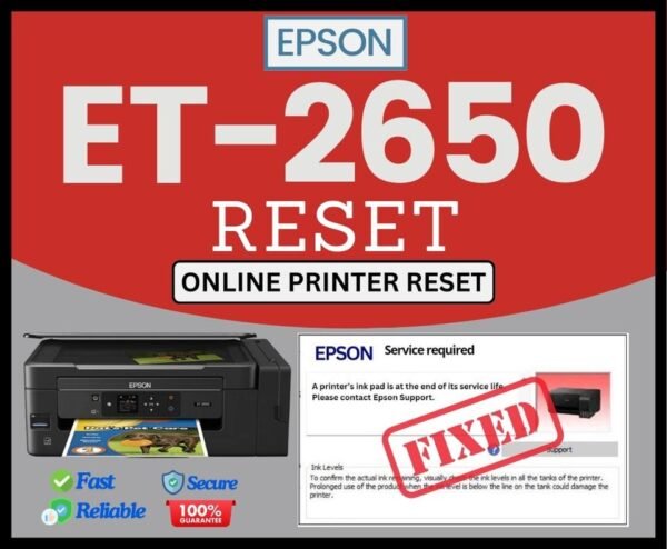 Epson Reset ET-2650