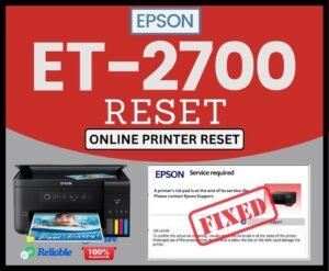 Epson Reset ET-2700