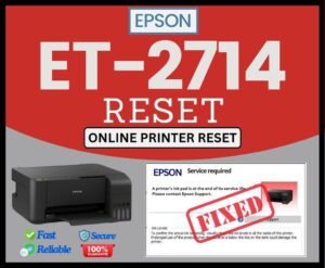 Epson Reset ET-2714