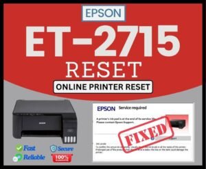 Epson Reset ET-2715